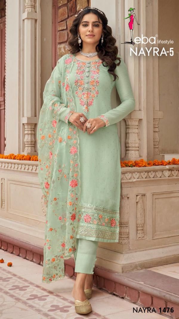 Eba Nayra 5 Festive Wear Viscose Designer Salwar Kameez